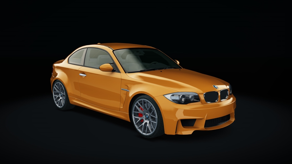 BMW 1M, skin valencia_orange