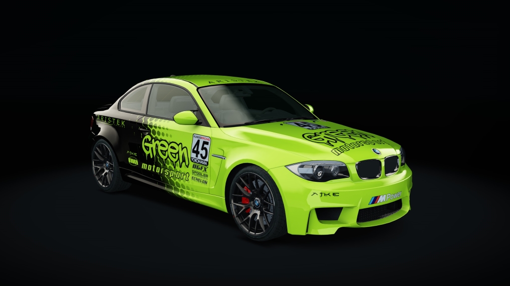BMW 1M Stage 3, skin Green_Motorsport_45