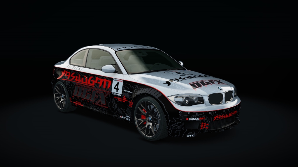 BMW 1M Stage 3, skin Yashugan_DGFX_Art_4