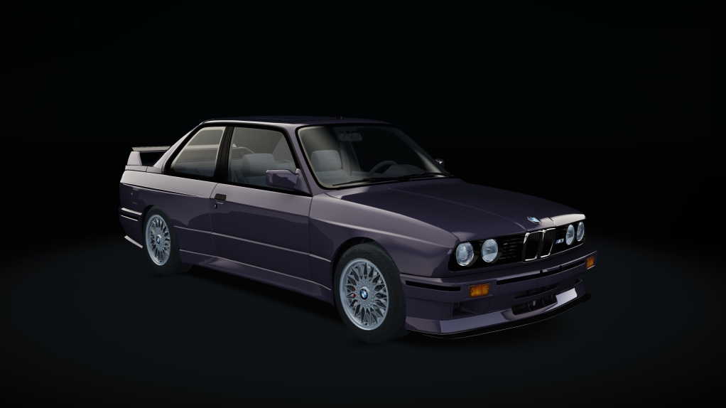 BMW M3 E30, skin Macau_Blue_Metallic