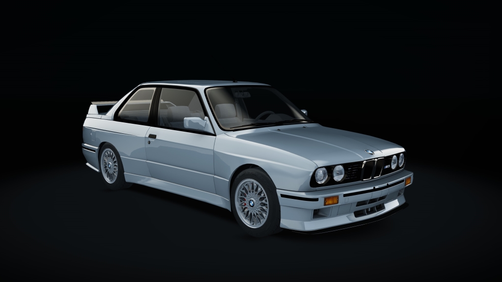 BMW M3 E30, skin Sterling_Silver_metallic