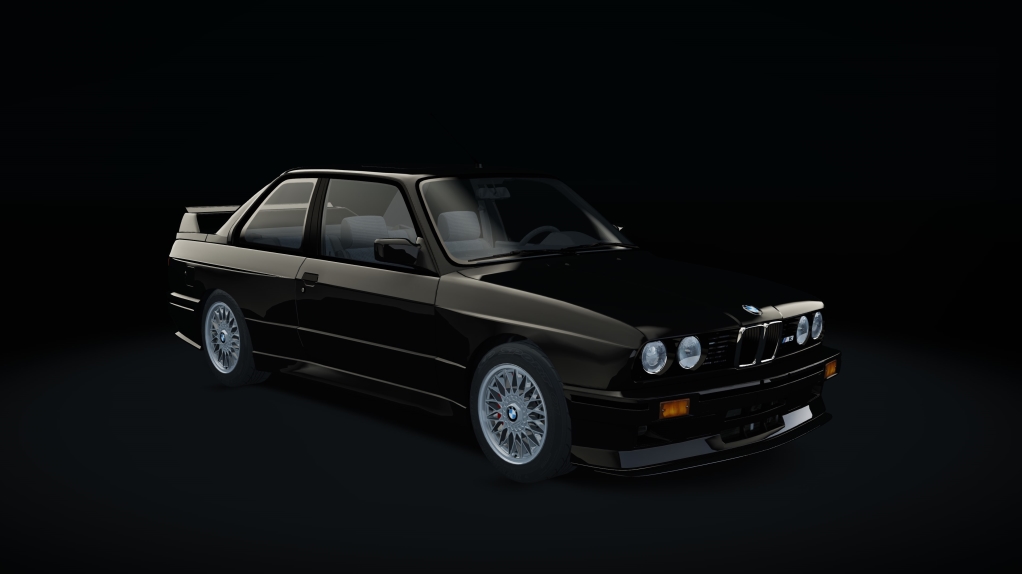 BMW M3 E30, skin diamond_black_metallic