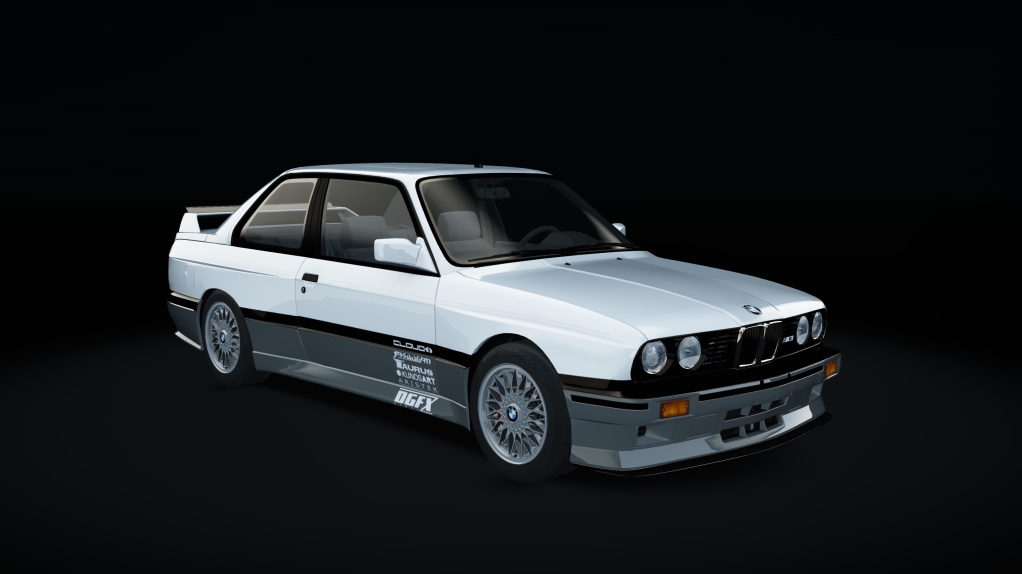 BMW M3 E30 Step1, skin alpine_white