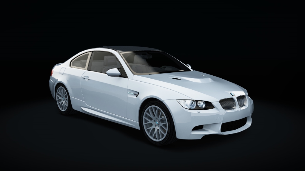 BMW M3 E92, skin Brilliant_White