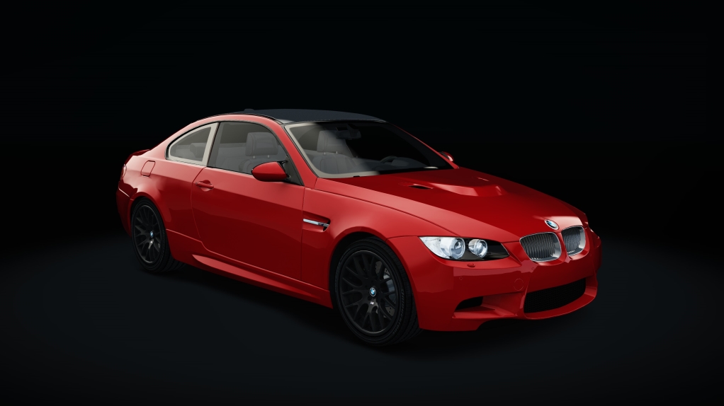 BMW M3 E92, skin Red