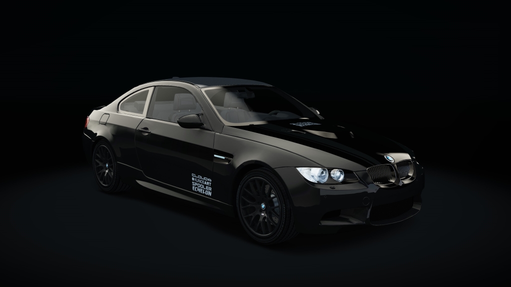 BMW M3 E92 Step1, skin Black_Sapphire_metallic