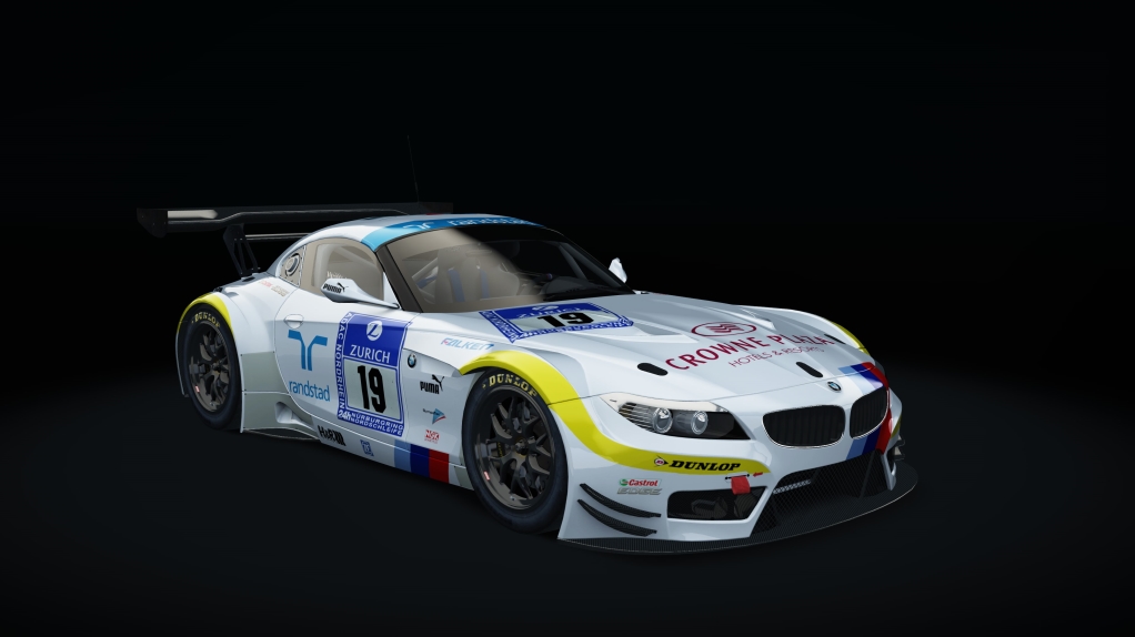 BMW Z4 GT3, skin bmw_motorsport_2012
