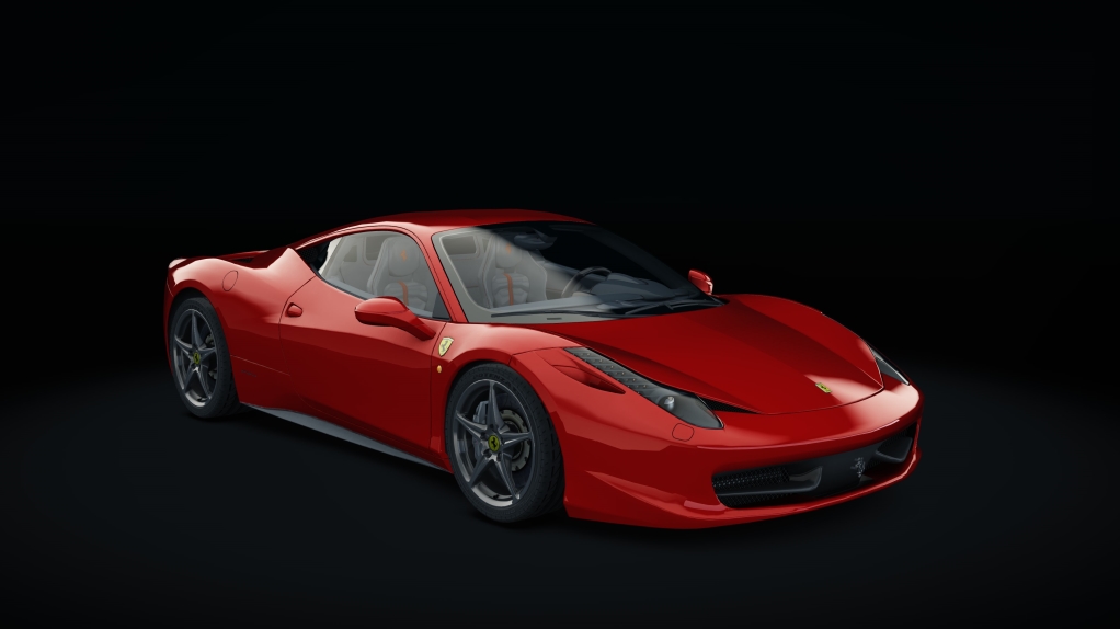 Ferrari 458 Italia, skin 00_rosso_scuderia