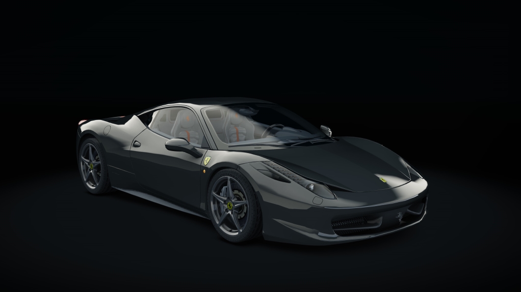 Ferrari 458 Italia, skin 04_grigio_scuro