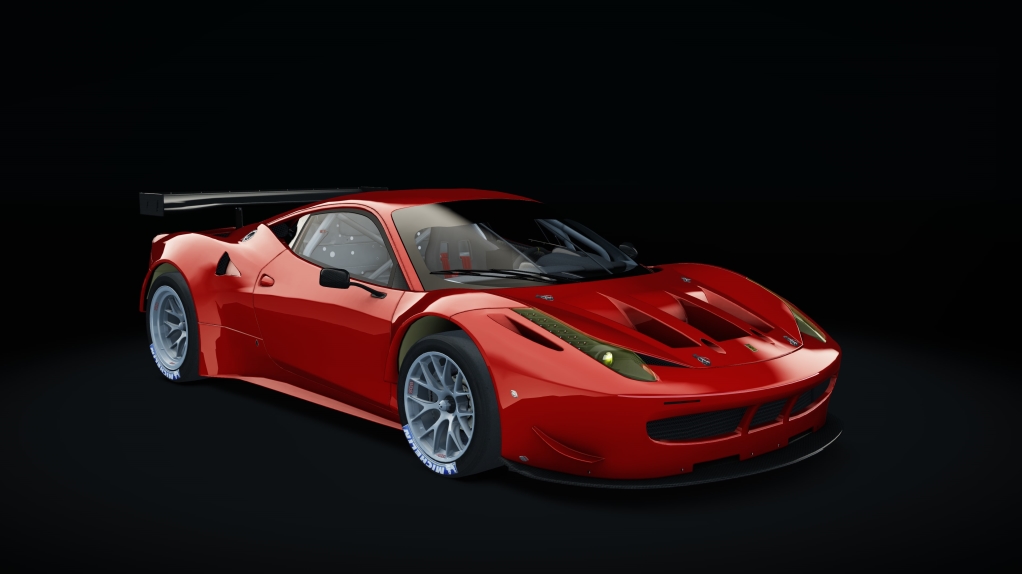 Ferrari 458 GT2, skin 00_red