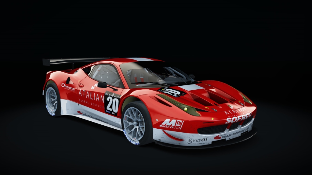 Ferrari 458 GT2, skin 2011_Team_Sofrev_ASP_20