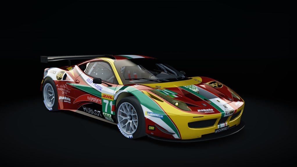 Ferrari 458 GT2, skin AF_Corse_WEC_2014_71