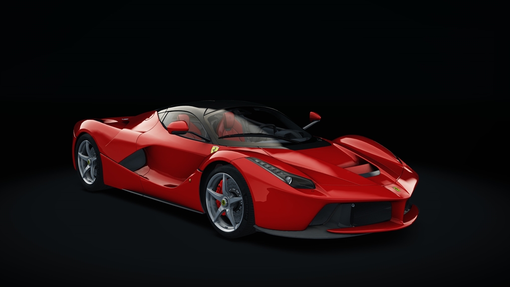 Ferrari LaFerrari, skin 00_rosso_scuderia