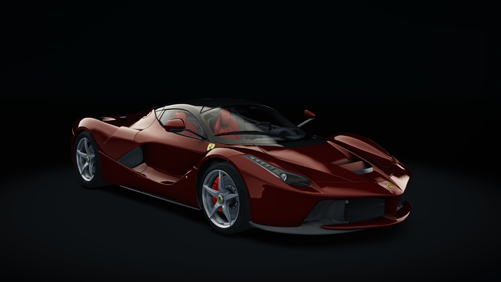 Ferrari LaFerrari, skin 08_rosso_mugello