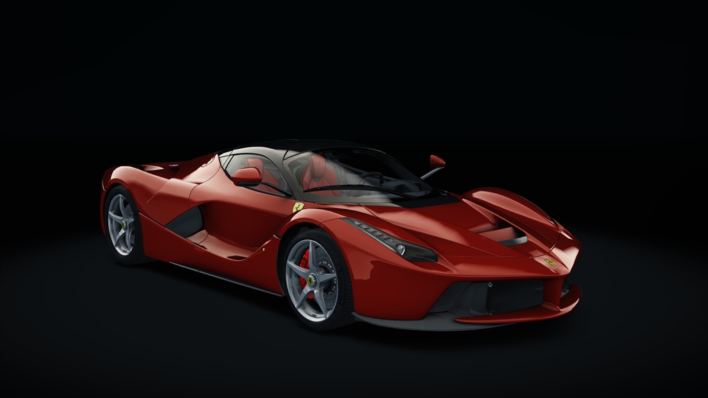 Ferrari LaFerrari, skin 11_rosso_corsa