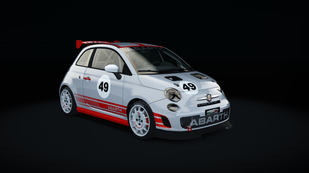 Abarth 500 Assetto Corse, skin 0_official