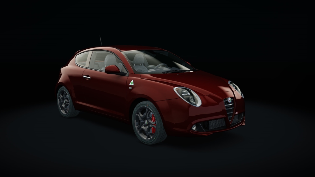 Alfa Romeo Mito QV, skin 0_rosso_alfa