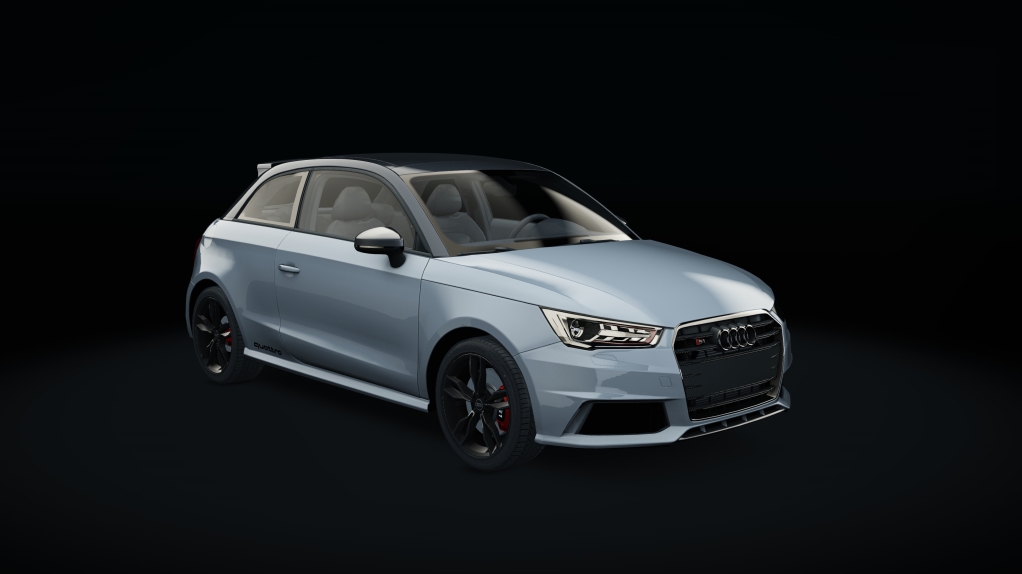 Audi S1, skin 03_floret_silver_metallic_gr