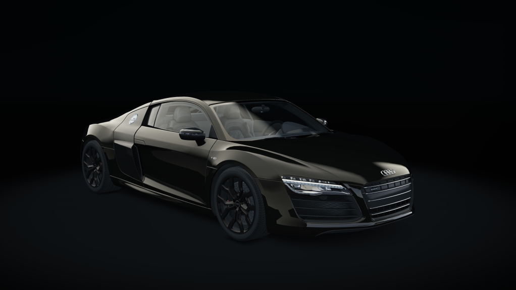 Audi R8 V10 Plus, skin 07_panther_black_crystal_t