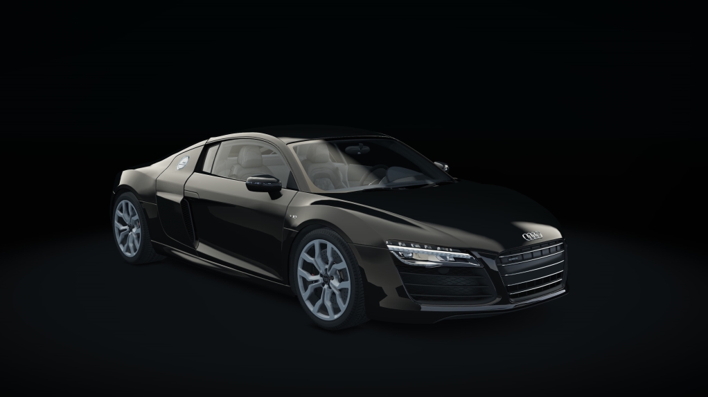 Audi R8 V10 Plus, skin 08_phantom_black_pearl