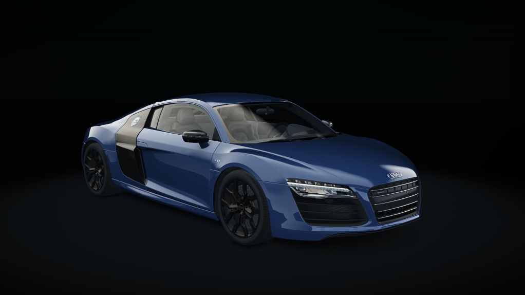 Audi R8 V10 Plus, skin estoril_blue_crystal_t