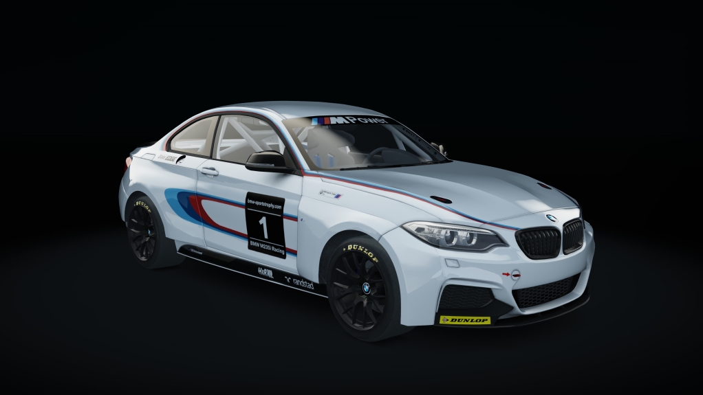 BMW M235i Racing, skin racing_1