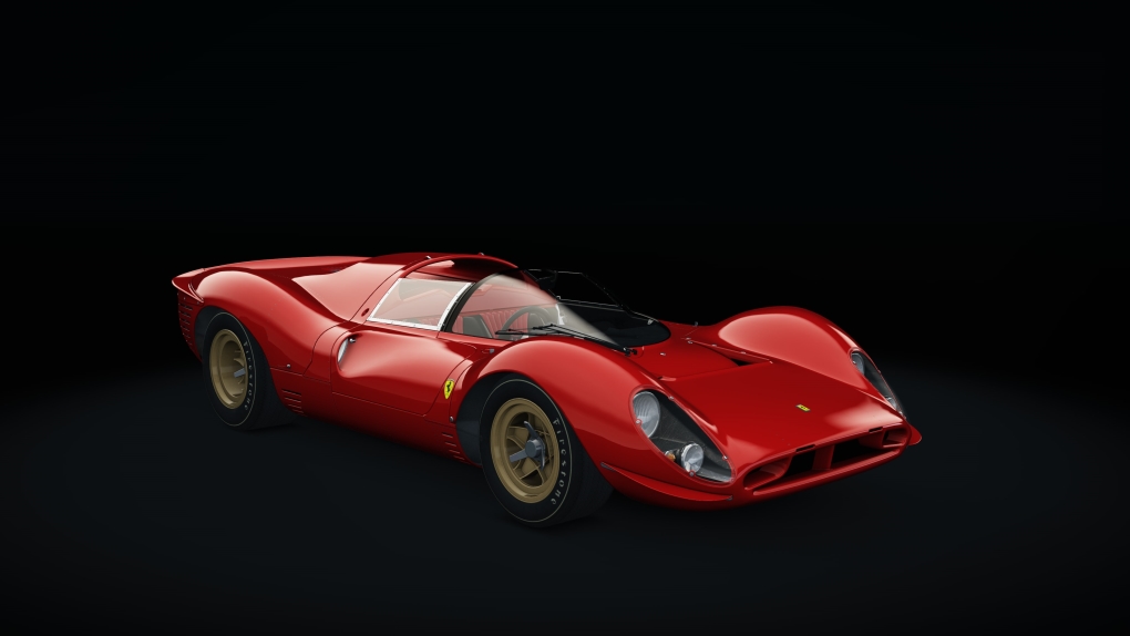 Ferrari 330 P4, skin 00_rosso