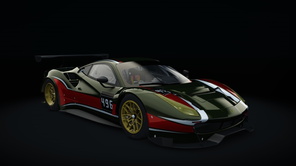 Ferrari 488 GT3, skin 14_racing_496