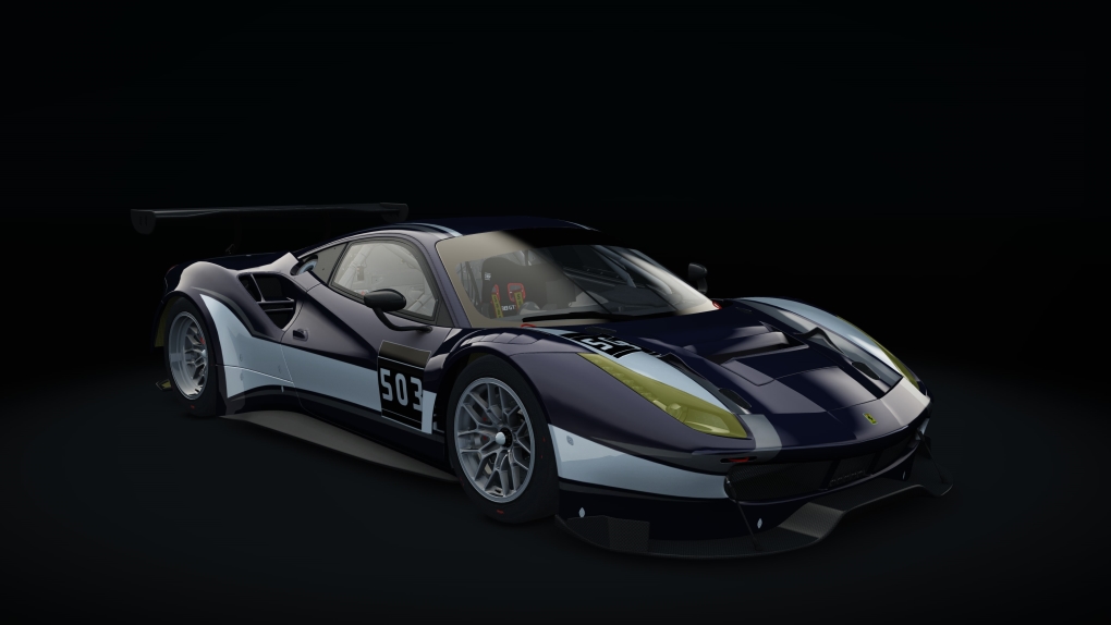 Ferrari 488 GT3, skin 18_racing_503