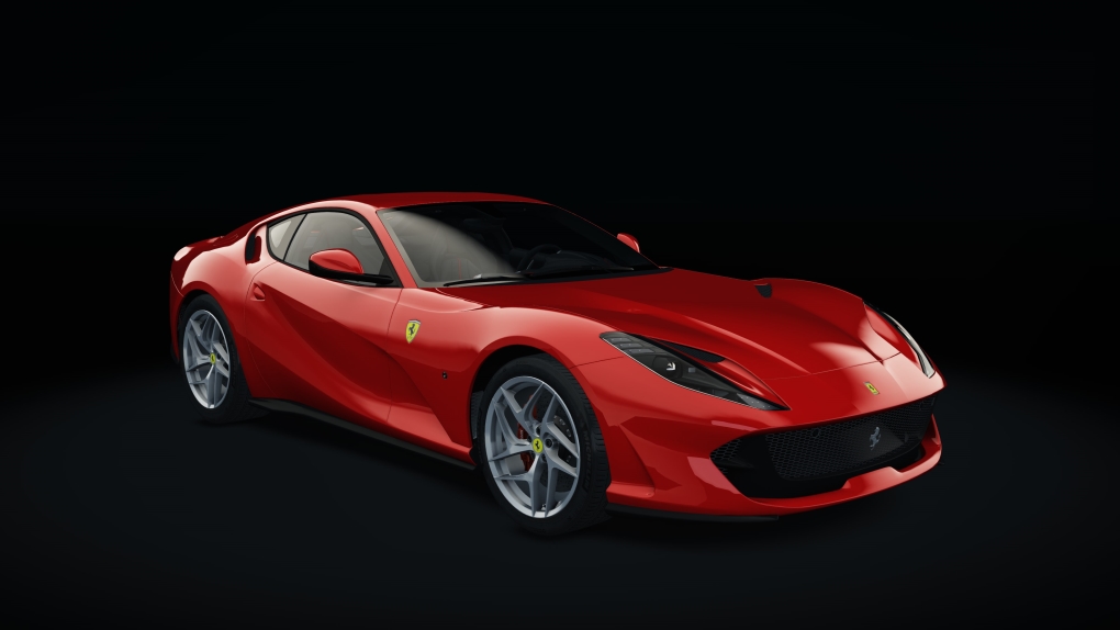 Ferrari 812 Superfast, skin 00_rosso_scuderia