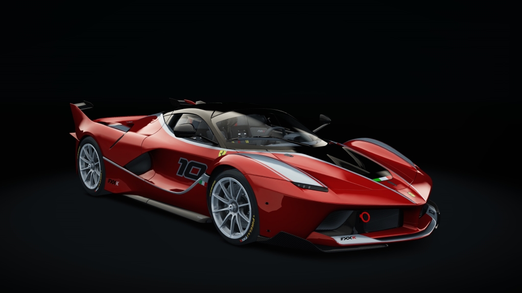 Ferrari FXX K, skin 01_rosso_ferrari_10