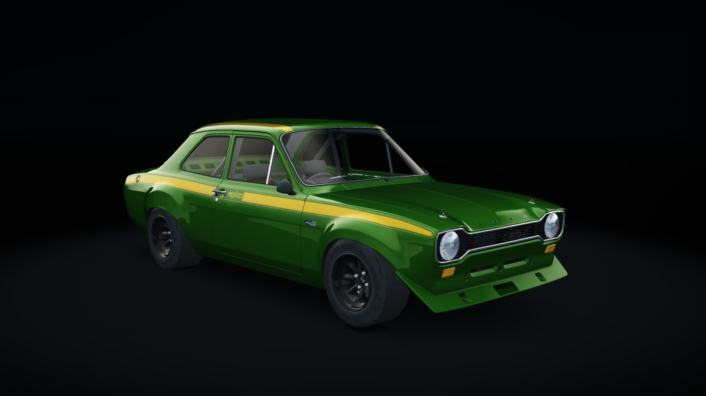 Ford Escort RS1600, skin mexico_green