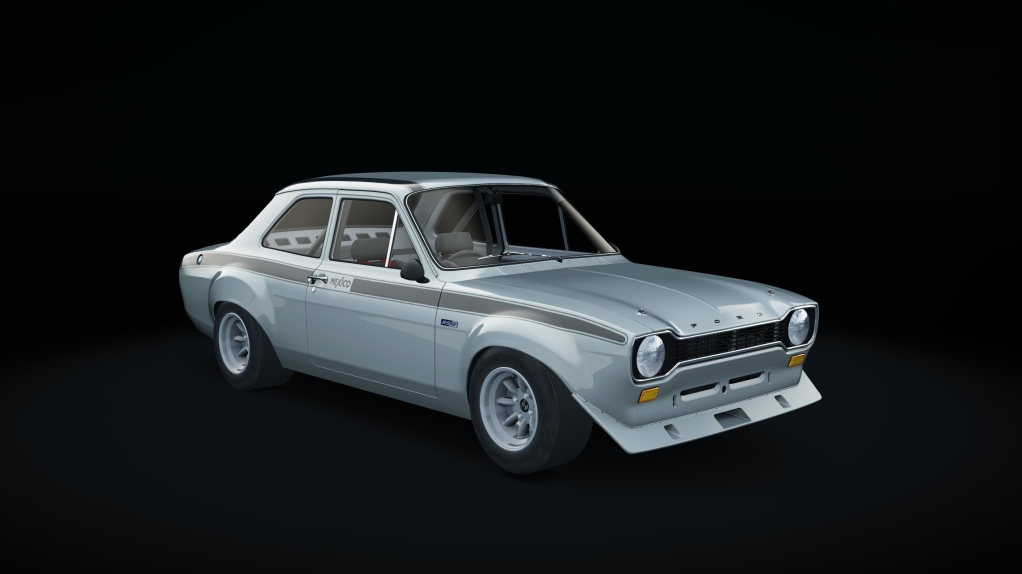 Ford Escort RS1600, skin mexico_silver