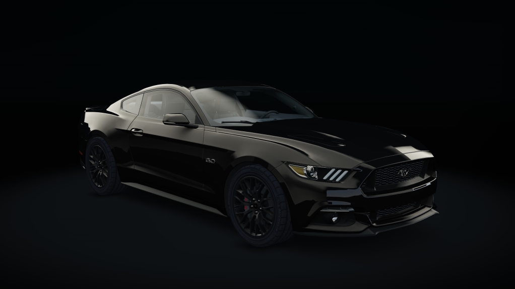 Ford Mustang 2015, skin 01_black