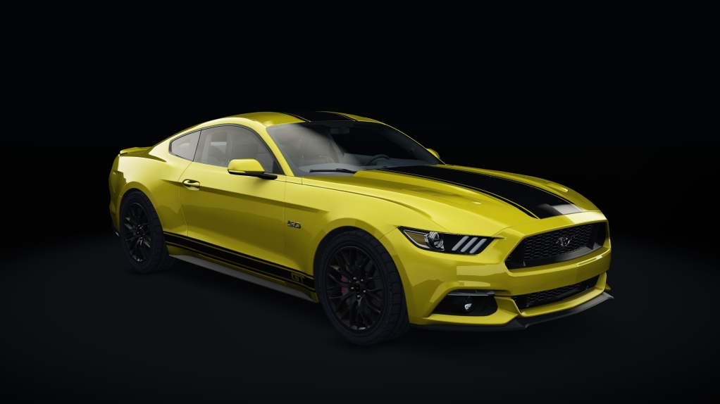 Ford Mustang 2015, skin 02_triple_yellow_tricoat_s2