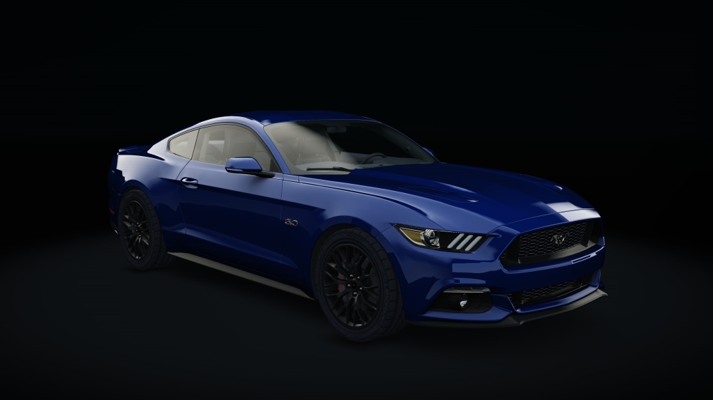Ford Mustang 2015, skin 03_deep_impact_blue_metallic