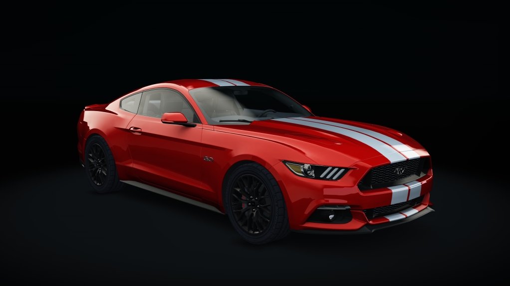 Ford Mustang 2015, skin 07_race_red_s