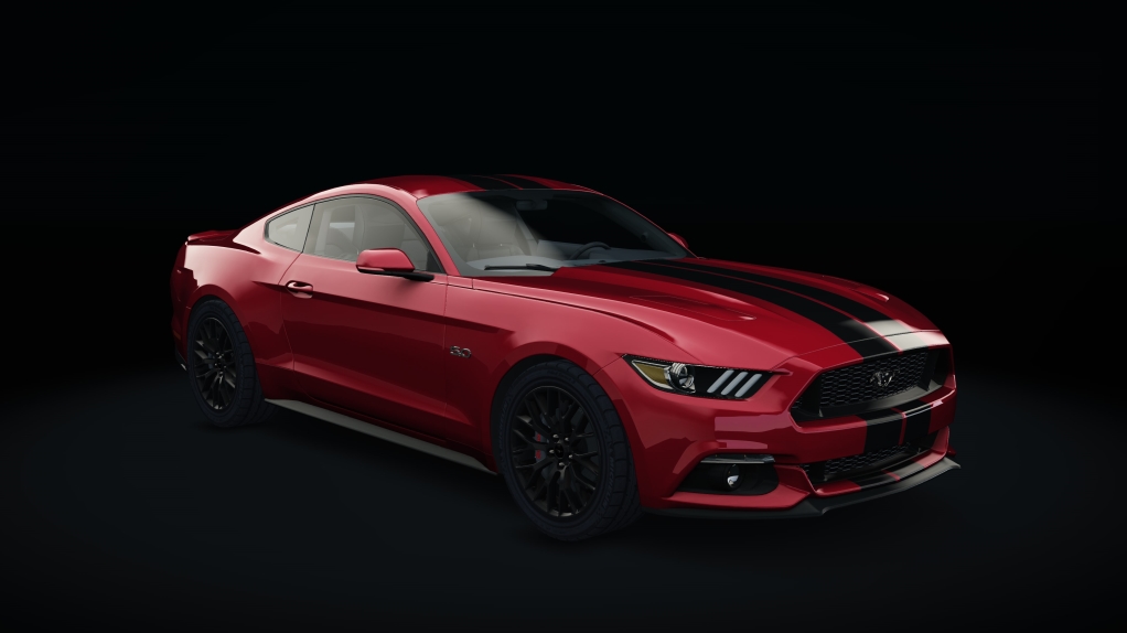 Ford Mustang 2015, skin 09_ruby_red_metallic_s