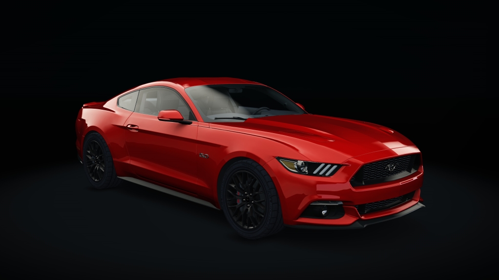 Ford Mustang 2015, skin 11_race_red