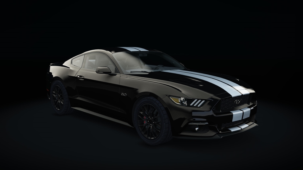 Ford Mustang 2015, skin 13_black_s
