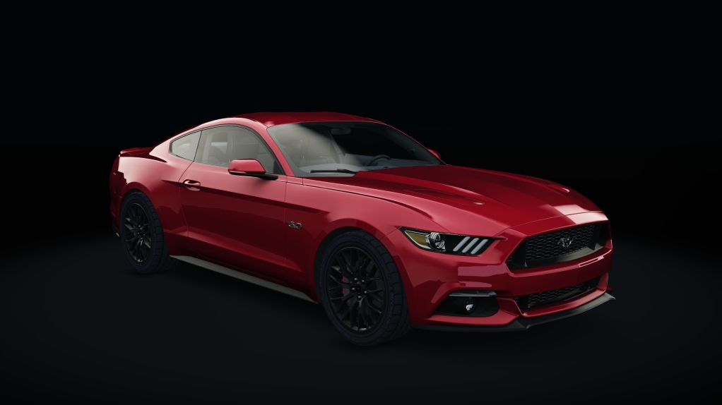 Ford Mustang 2015, skin 17_ruby_red_metallic