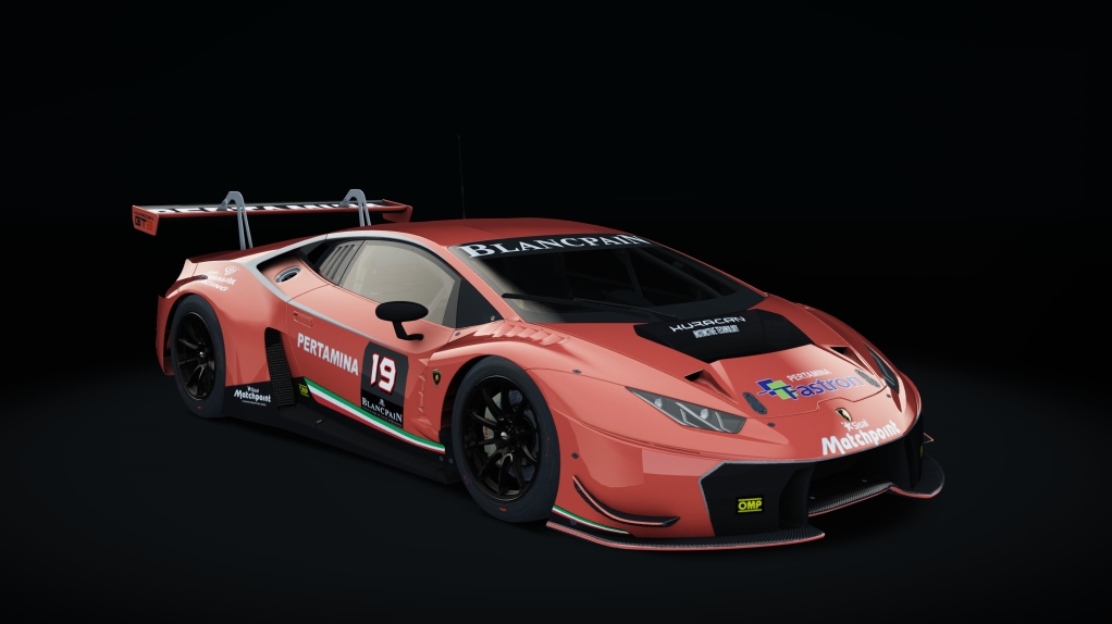 Lamborghini Huracan GT3, skin Racing_Cinnabar