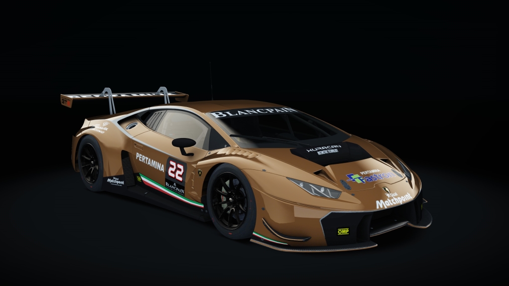 Lamborghini Huracan GT3, skin Racing_copper