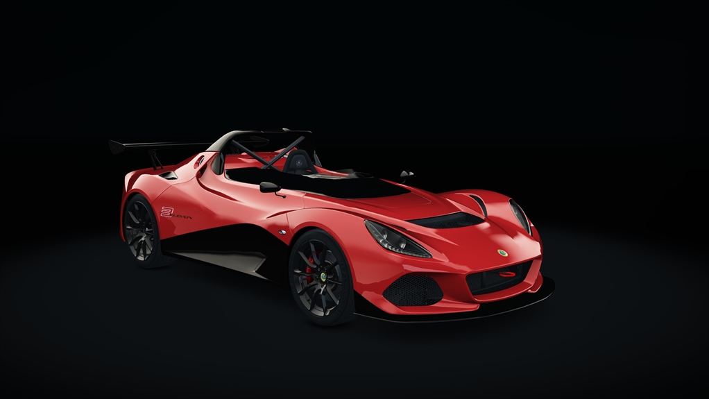Lotus 3-Eleven, skin 11_solid_red