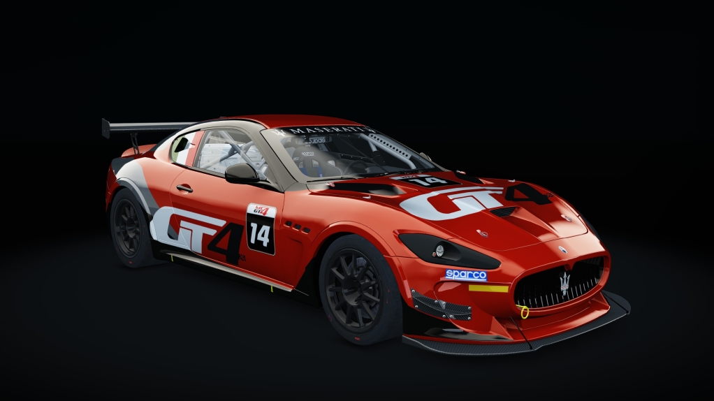 Maserati GranTurismo MC GT4, skin 02_racing_14