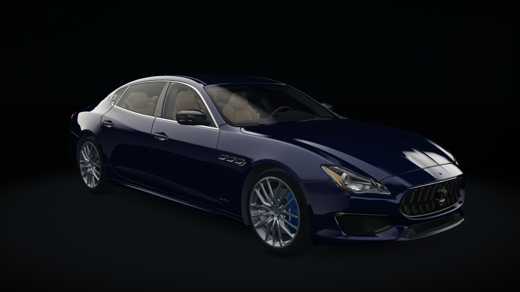 Maserati Quattroporte GTS, skin 08_blu_passione