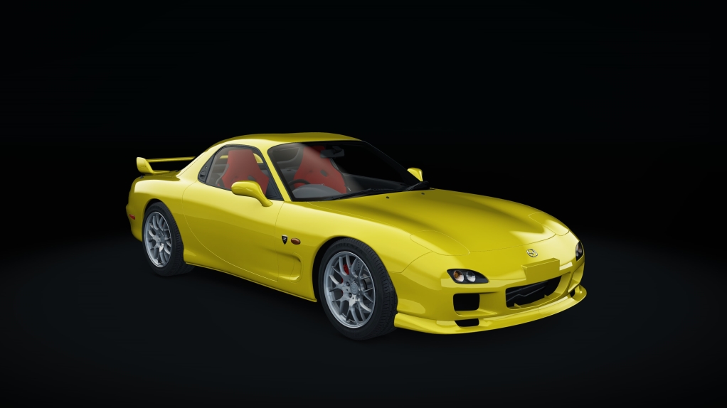 Mazda RX-7 Spirit R, skin 03_competition_yellow