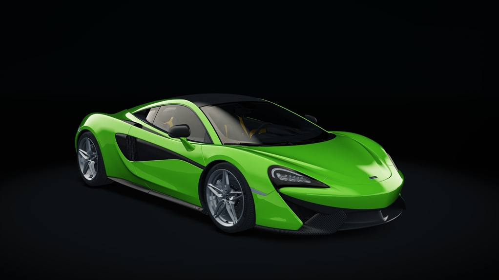 McLaren 570S, skin 06_mantis_green
