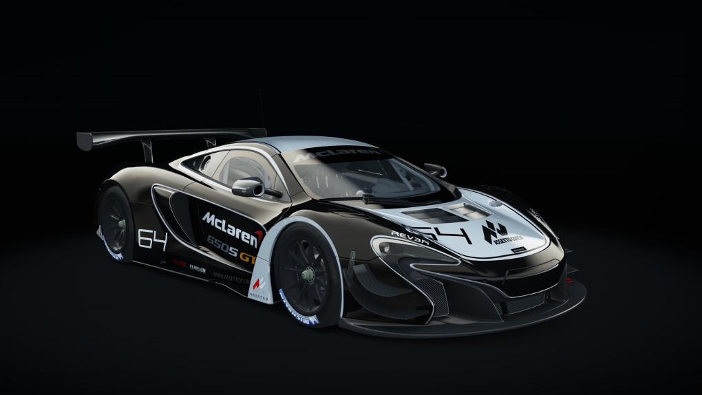 McLaren 650S GT3, skin racing_64