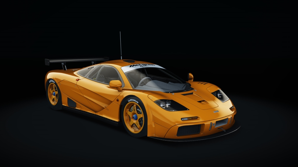 McLaren F1 GTR, skin 0_orange